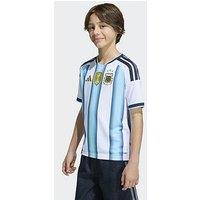 Adidas Junior Argentina Replica 26 Home Football Shirt - White