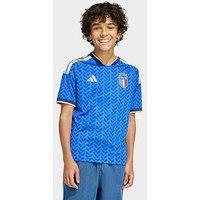 Adidas Junior Italy Replica 26 Home Football Shirt - Blue
