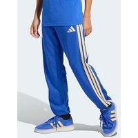 Adidas Junior Italy Dna Tracksuit Bottoms - Blue