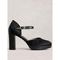 White Stuff Priscilla Platform Shoe - Black