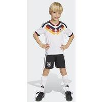 Adidas Junior Germany Replica Home 26 Mini Football Kit - White