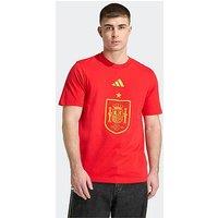 Adidas Mens Spain Dna Graphic T-Shirt - Red