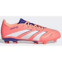 Adidas Junior Predator League Firm Ground Football Boot - Pink