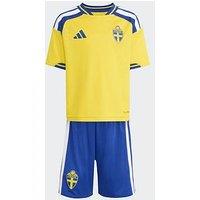 Adidas Junior Sweden Replica 26 Home Mini Kit - Yellow