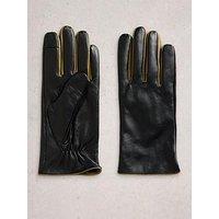 White Stuff Carrie Leather Glove - Black