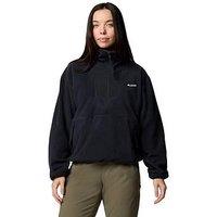 Columbia Womens Sequoia Grove 1/2 Zip Fleece - Black