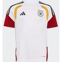 Adidas Junior Germany 26 Tiro Training Shirt - White