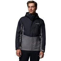 Columbia Mens Pouring Adventure Jacket - Black