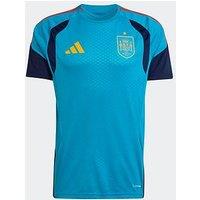 Adidas Mens Spain 26 Tiro Training Shirt - Blue