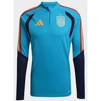Adidas Mens Spain 26 Tiro Training Tracksuit Top - Blue