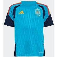 Adidas Junior Spain 26 Tiro Training Shirt - Blue