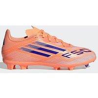 Adidas Junior F50 League Firm Ground Football Boot - Orange