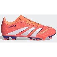 Adidas Junior Predator Club Firm Ground Football Boot - Pink