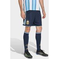 Adidas Mens Argentina Replica 26 Home Football Shorts - Navy