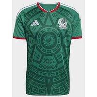 Adidas Mens Mexico Replica 26 Home Football Shirt - Green