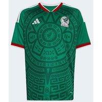 Adidas Junior Mexico 26 Home Replica Football Shirt - Green