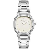Rosefield Gaia 30Mm Case Matt White Dial Stainless Steel Watch - Multi