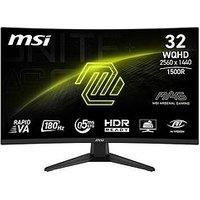 Msi Mag 321Cqf E18 32-Inch, Wqhd, 180Hz, 0.5Ms, Adaptive Sync 1000R Curved Gaming Monitor