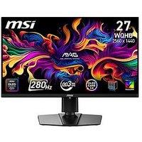 Msi Mag 271Qp Qd-Oled X28 27-Inch, Qd-Oled, Wqhd, 280Hz, 0.03Ms, Adaptive Sync Gaming Monitor