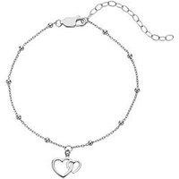 Silver Whisper Mother And Daughter Bracelet
