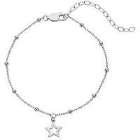 Silver Whisper Graduation Bracelet