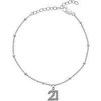 Silver Whisper 21St Bracelet