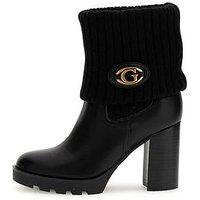 Guess Neason Chunky Sock Boot - Black