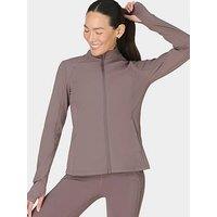 Sweaty Betty Womens Training Winter Power Softshell Jacket - Brown