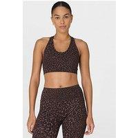Sweaty Betty Womens Training Power Racer Bra - Brown