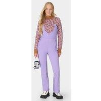 Sweaty Betty Womens Ski Power Sculpting Bib Salopettes - Purple