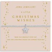 Joma Jewellery Christmas A Little , Christmas Wishes , Silver Plated , Bracelet , 17.5Cm Stretch