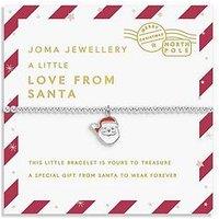 Joma Jewellery Love From Santa , Love From Santa , Silver Plated , Bracelet , 15.5Cm Stretch