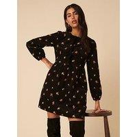 Nobodys Child Eden Mini Cord Dress - Black