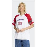 Adidas Originals Womens Oversized Jersey - White