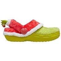 Crocs Men'S Classic The Grinch Lined Clog Sandal - Multi