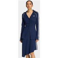 Adidas Originals Womens Button Down Top - Blue