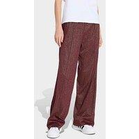 Adidas Originals Womens Lurex Fire Bird Track Pants - Red