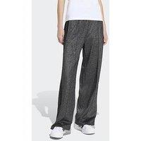 Adidas Originals Womens Lurex Fire Bird Tracksuit Bottoms - Black