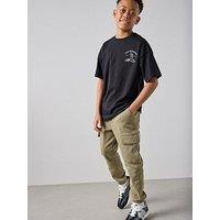 The Very Collection Boys Cargo Trousers - Khaki