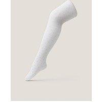 Monsoon Girls Glitter Spot Tights - Silver