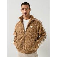 Adidas Originals Mens Boucle Fire Bird Tracksuit Top - Beige