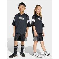 Adidas Originals Kids Unisex Short T-Shirt Set - Black