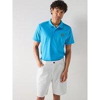 Lyle & Scott Golf Mens Core Polo - Blue