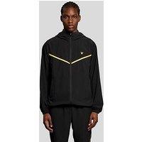 Lyle & Scott Sport Mens Striped Track Jacket - Black