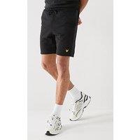 Lyle & Scott Sport Mens Embossed Tape Shorts - Black