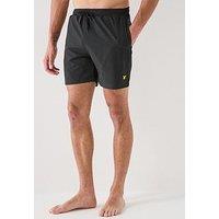 Lyle & Scott Sport Mens Sports Swim Short - Black