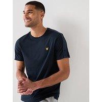 Lyle & Scott Sport Mens Embossed Tape T-Shirt - Navy
