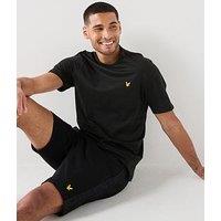 Lyle & Scott Sport Mens Sports Short Sleeve T-Shirt - Black