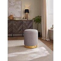 Gfw Esme Pleated Storage Stool