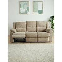 The Very Collection Albion 3 Seater Fabric Manual Recliner Sofa